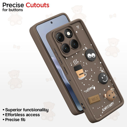 Brown mobile back cover for Moto G86 Power 5G – Pikkme – photo 6