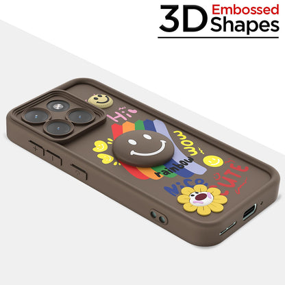 Moto Edge 70 Fusion 5G mobile cover in brown by Pikkme – photo 3