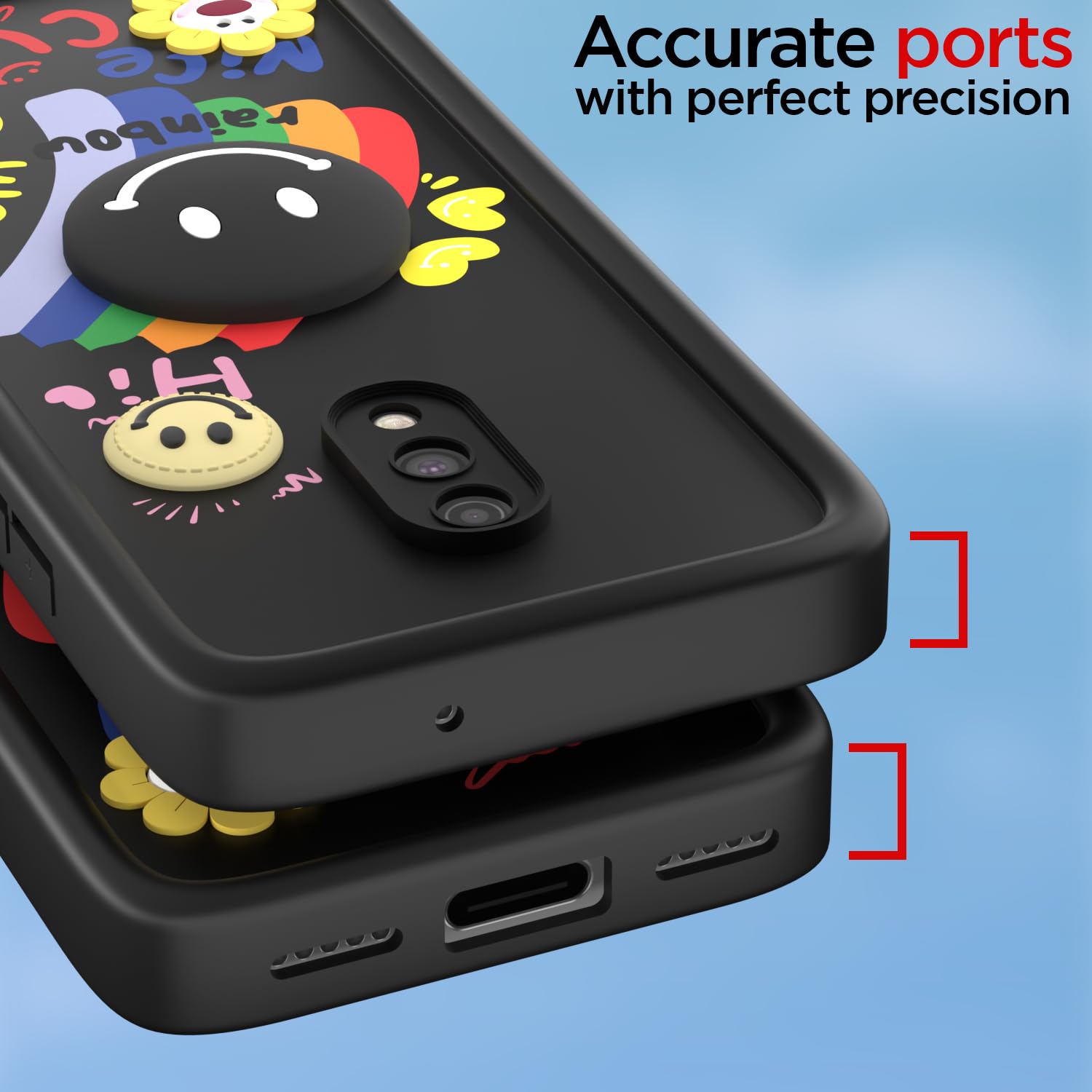 Black mobile cover for OnePlus 6T/7 – Pikkme – photo 4