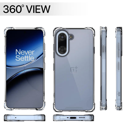 Pikkme OnePlus Nord CE 5 5G  PC + TPU Crystal Clear Transparent Back Cover (Transparent)