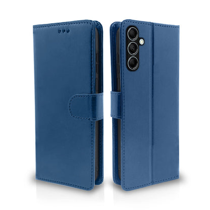 Pikkme Samsung Galaxy M14 5G Vintage Flip Cover | Blue