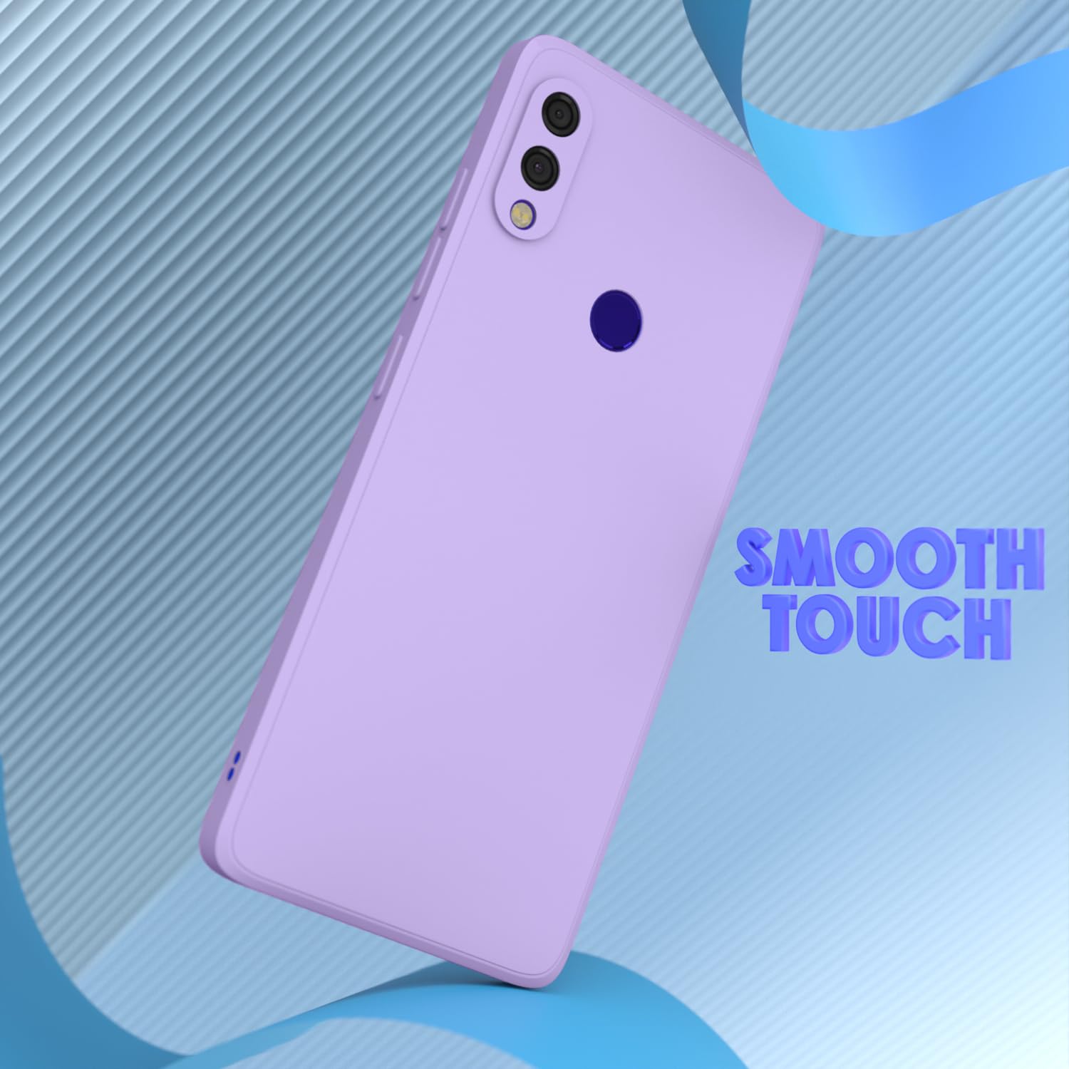 Purple Liquid Silicone phone cover for Redmi Note 7/Note 7 Pro/Note 7s – Pikkme – photo 2