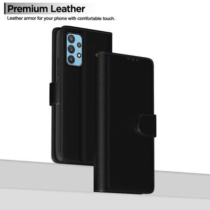 Samsung M32/A32 5G Wallet wallet flip cover in black by Pikkme – photo 2