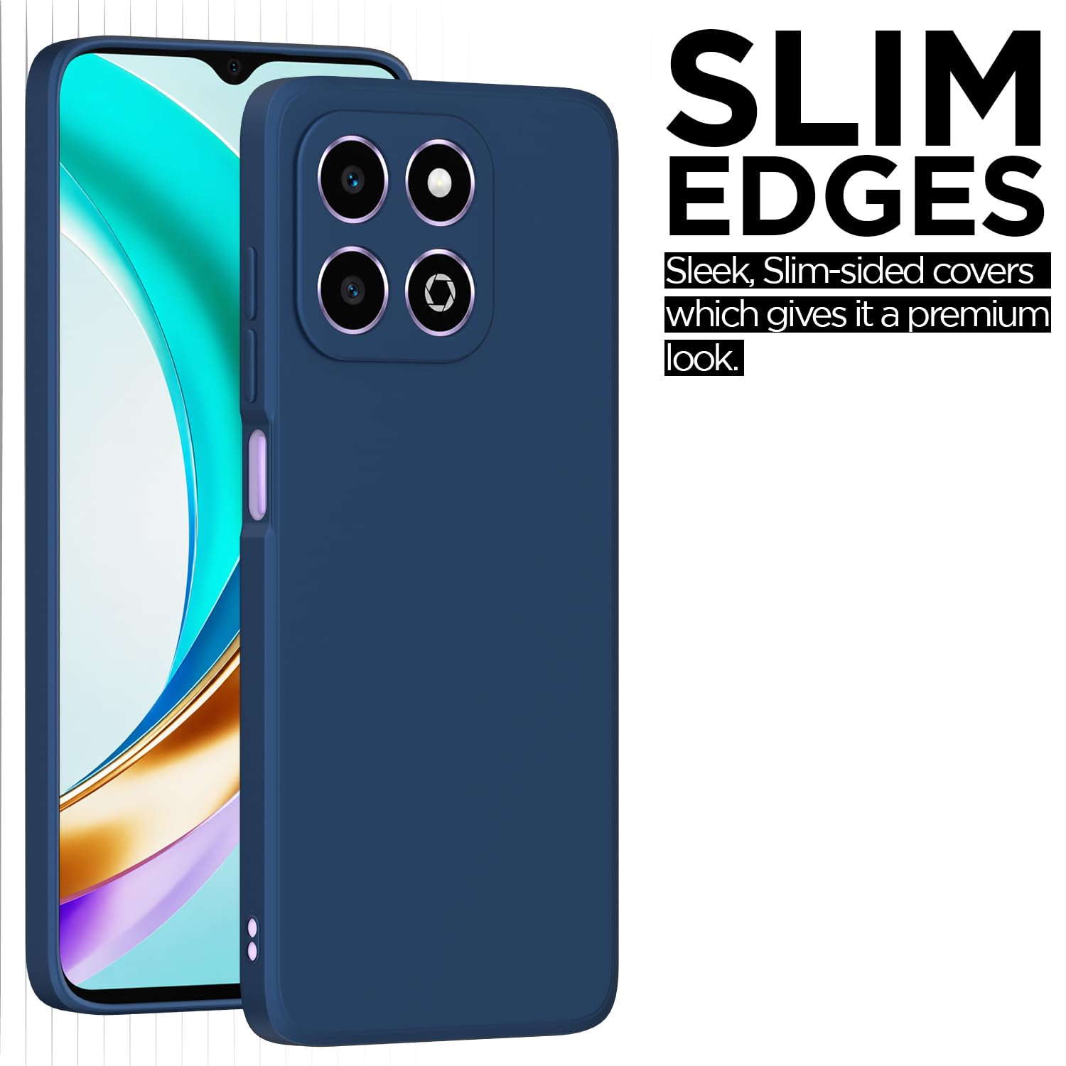 Pikkme Honor X6b Matte blue mobile cover – photo 6