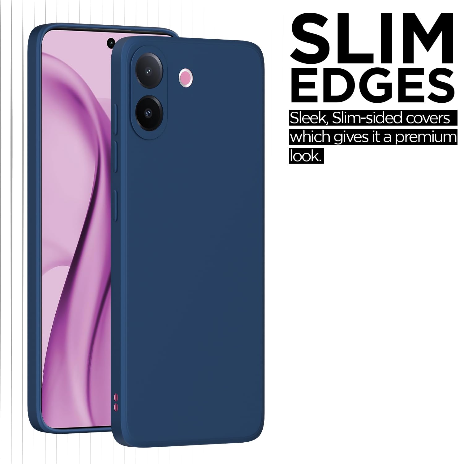 Pikkme blue Matte mobile back cover for Vivo V60e/V60 5G – photo 6