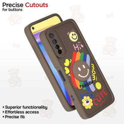 Brown Soft Silicone mobile back cover for Realme 7/Narzo 30 4G/Narzo 20 Pro – Pikkme – photo 6