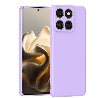 Pikkme Moto Edge 60 Pro 5G Matte purple mobile back cover