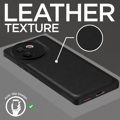 Pikkme black Leather phone cover for Vivo V30e 5G – photo 7