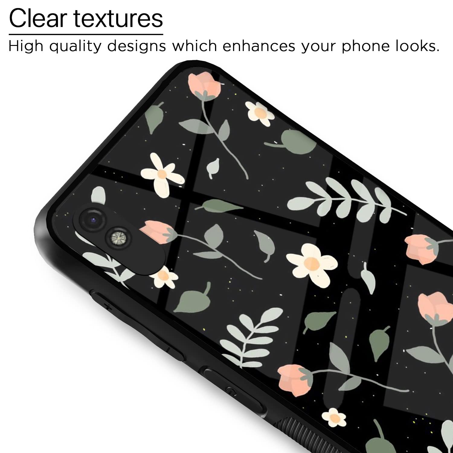 Pikkme Redmi 9A/9i/9A Sport Flower back cover – photo 4