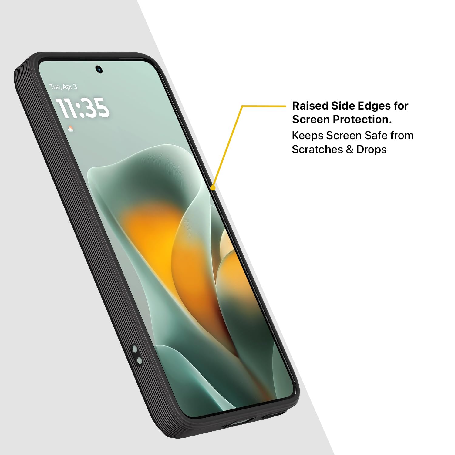 Pikkme black phone cover for Moto Edge 70 Max 5G – photo 6