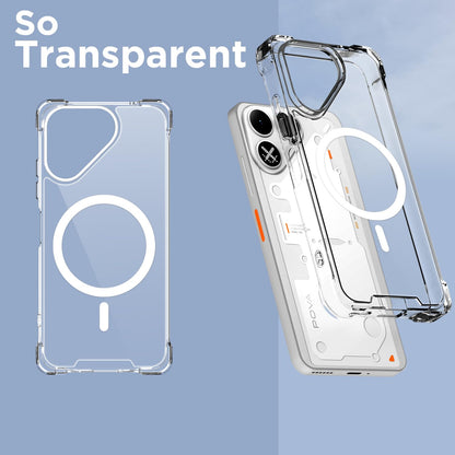 Pikkme transparent mag-safe mobile cover for Tecno Pova 8 5G – photo 2