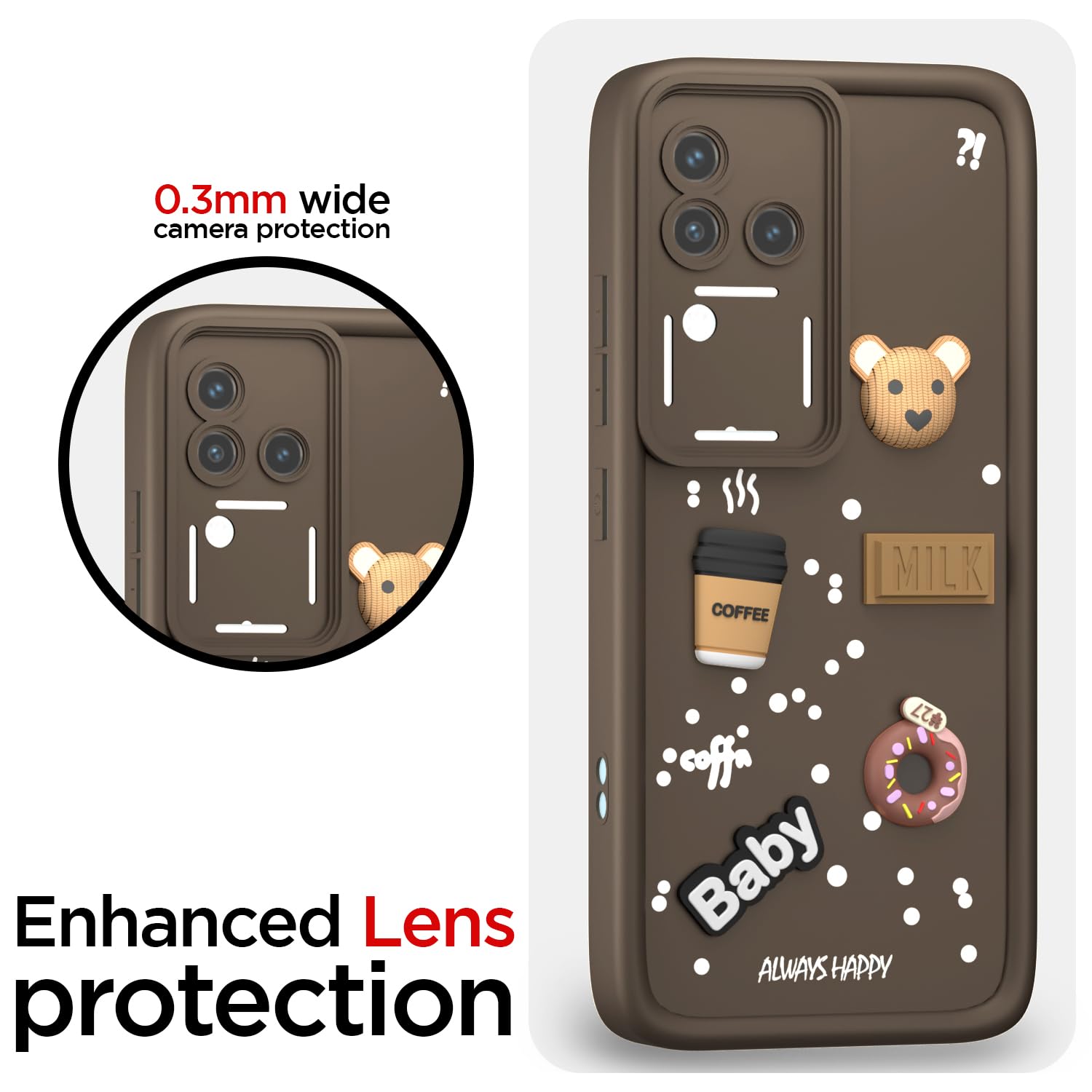 Brown Silicone back cover for Vivo V30/V30 Pro 5G – Pikkme – photo 5