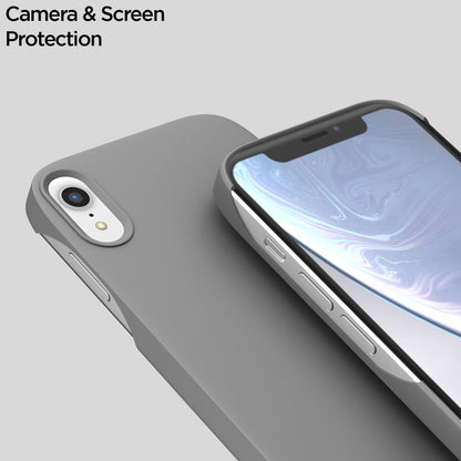 Pikkme  iPhone XR SideCut Back Cover (Grey)