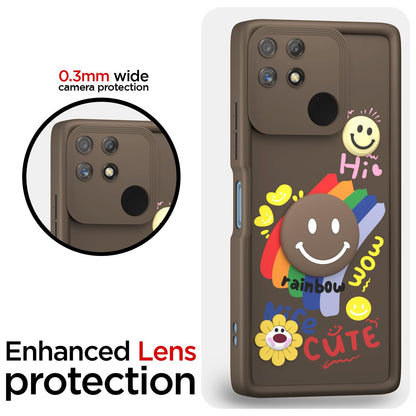 Brown Soft Silicone mobile cover for Realme Narzo 50A – Pikkme – photo 5