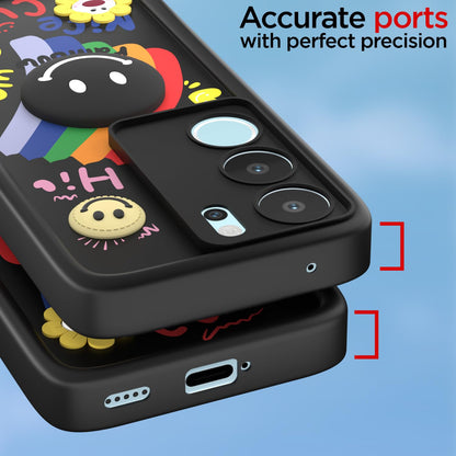 Vivo V29/V29 Pro 5G Soft Silicone back cover in black by Pikkme – photo 4