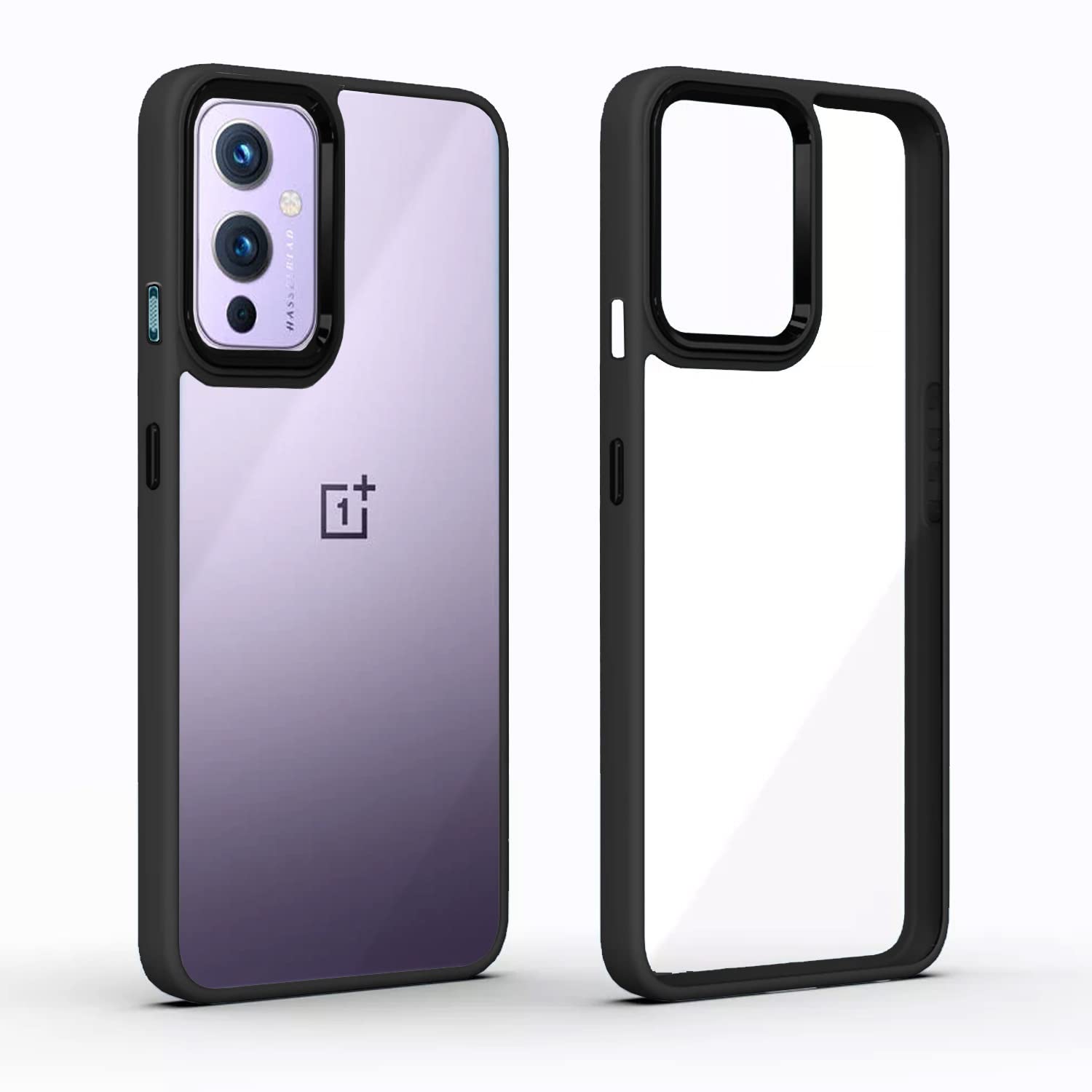 Pikkme OnePlus 9R Chrome black phone cover
