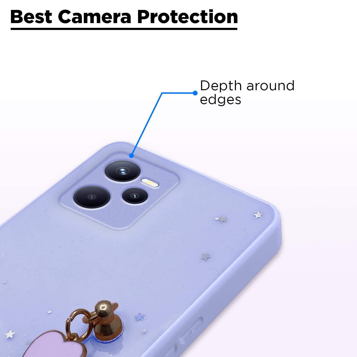 Realme C35 phone cover in purple by Pikkme – photo 2