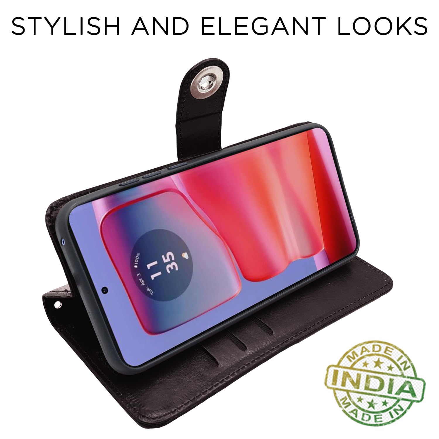 Coffee flip cover for Moto Edge 50 Pro 5G – Pikkme – photo 5
