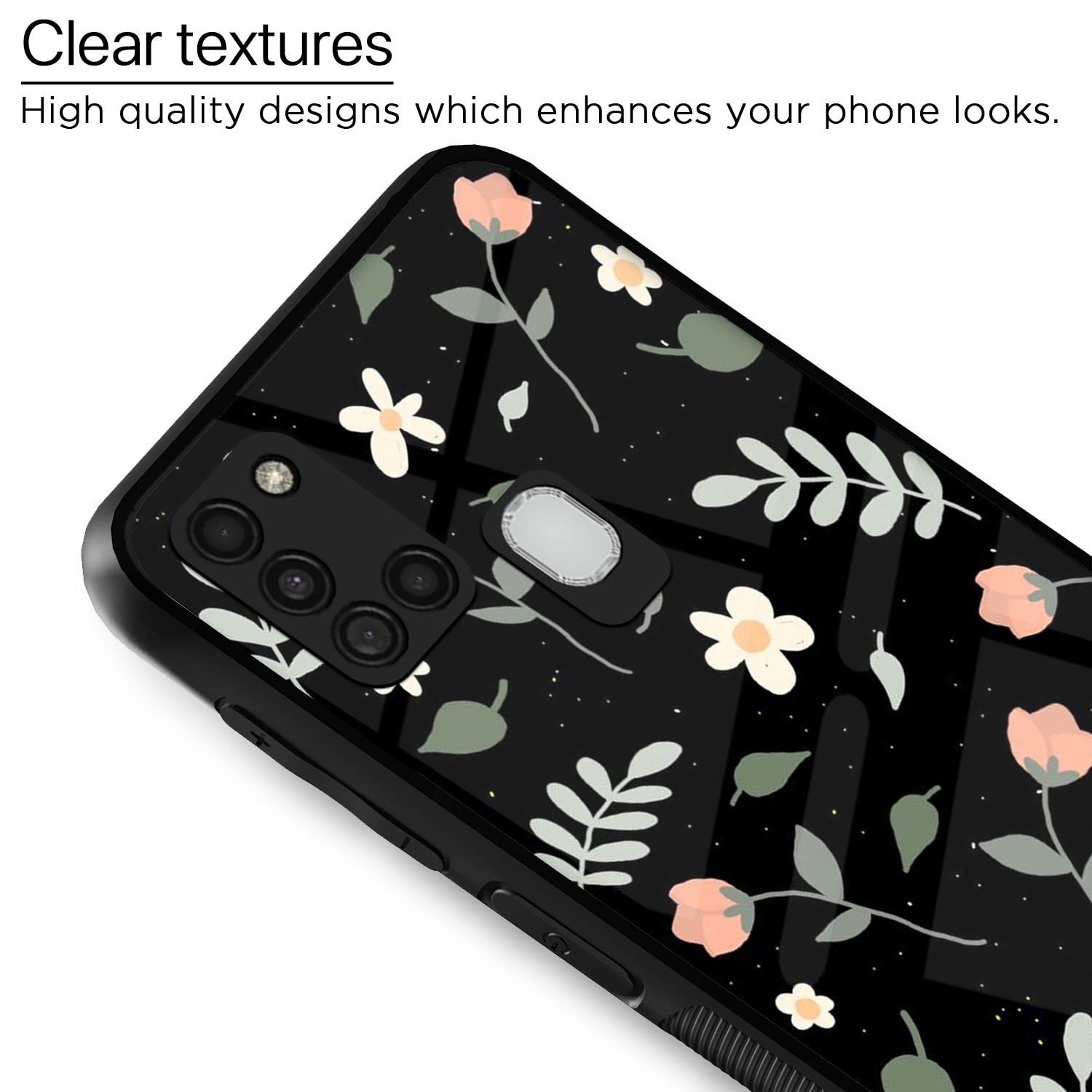 Pikkme Flower phone cover for Samsung A21s – photo 4