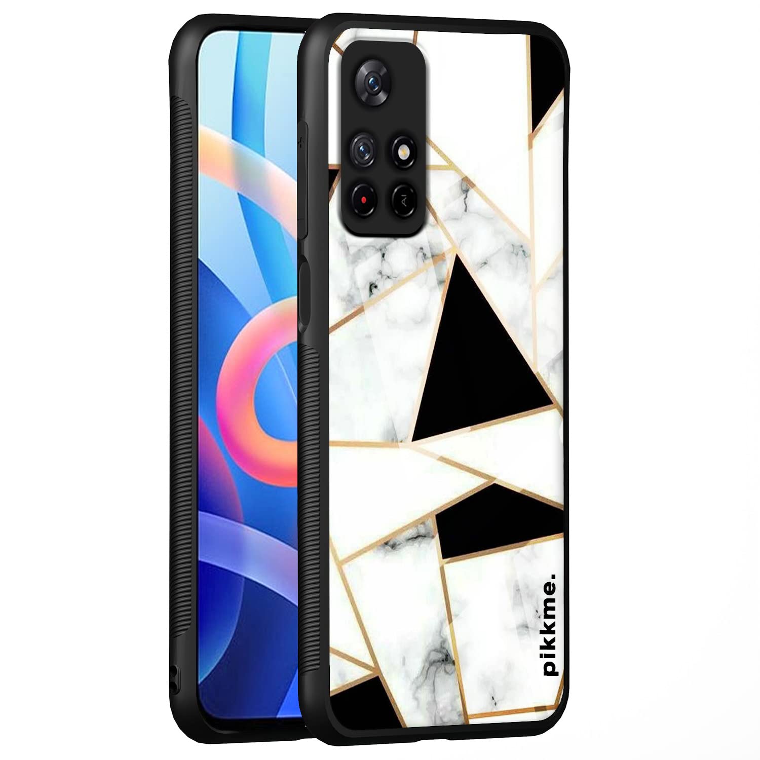 Pikkme mobile back cover for Redmi Note 11T/Poco M4 Pro 5G