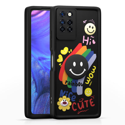 Pikkme Infinix Note 10 Pro black mobile cover