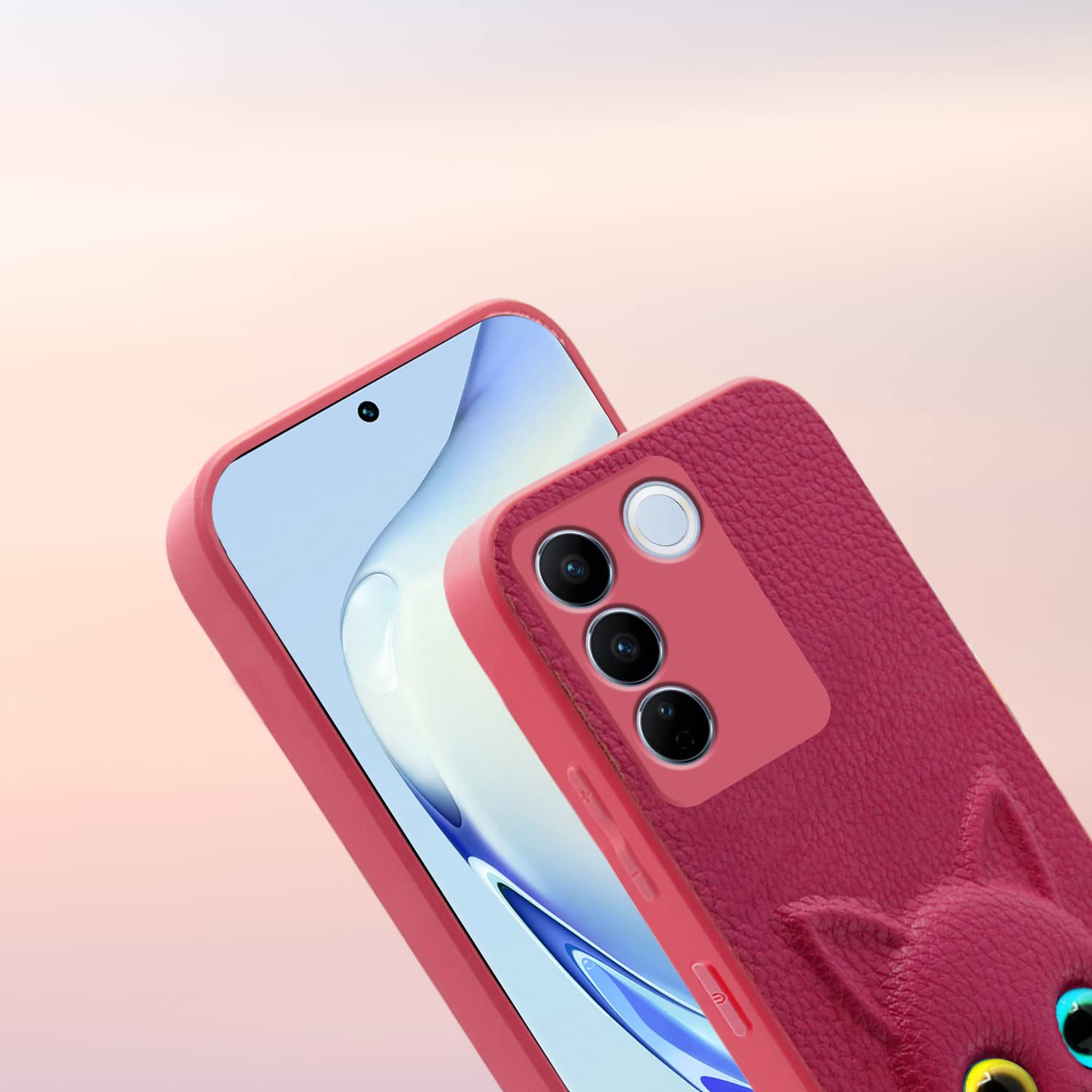 Pink Cat mobile back cover for Vivo V27/V27 Pro 5G – Pikkme – photo 7