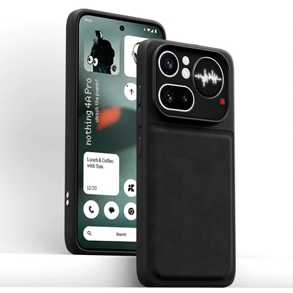 Black Leather back cover for Nothing Phone 4a Pro 5G – Pikkme – photo 2