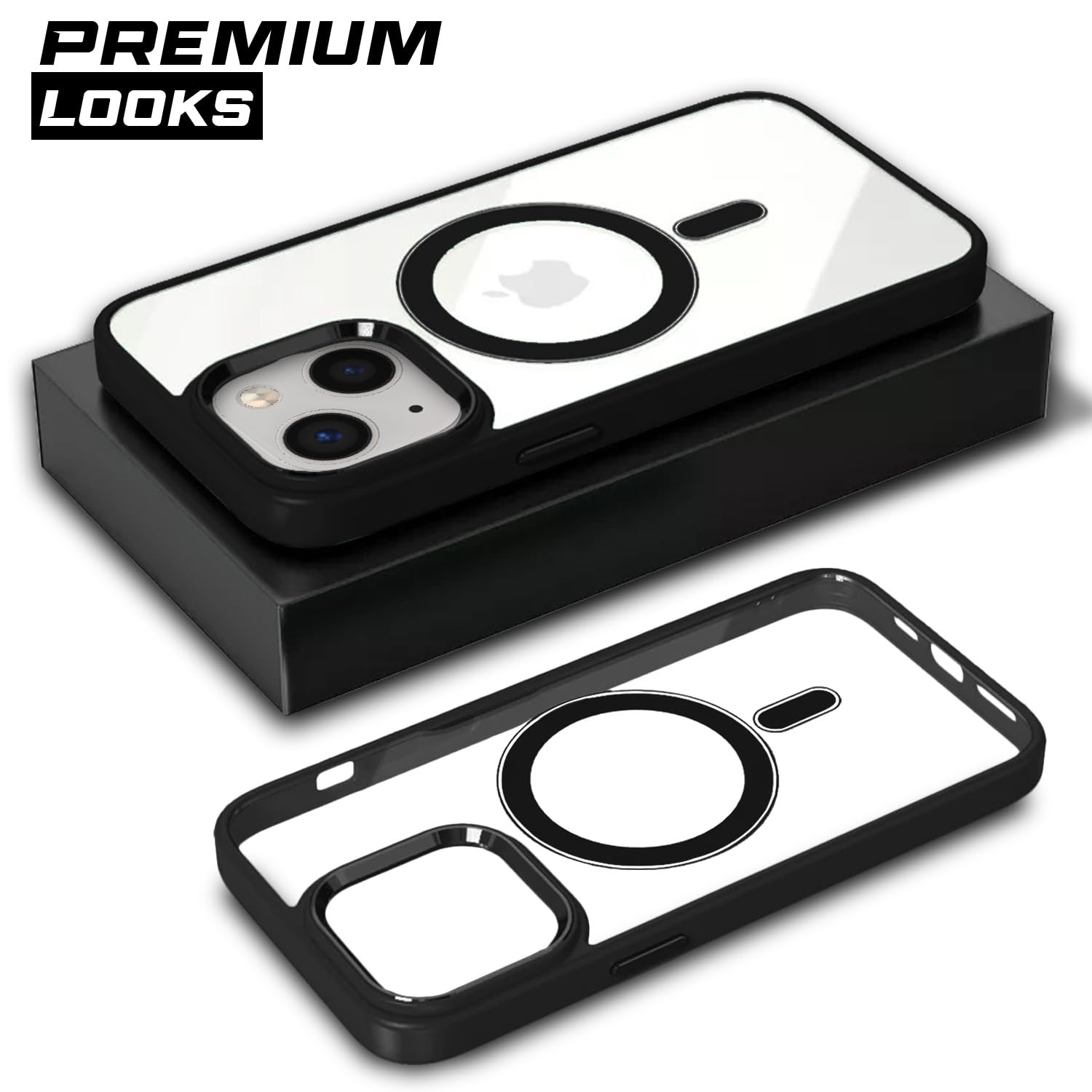 Black Carbon mobile cover for iPhone 14 Plus – Pikkme – photo 3