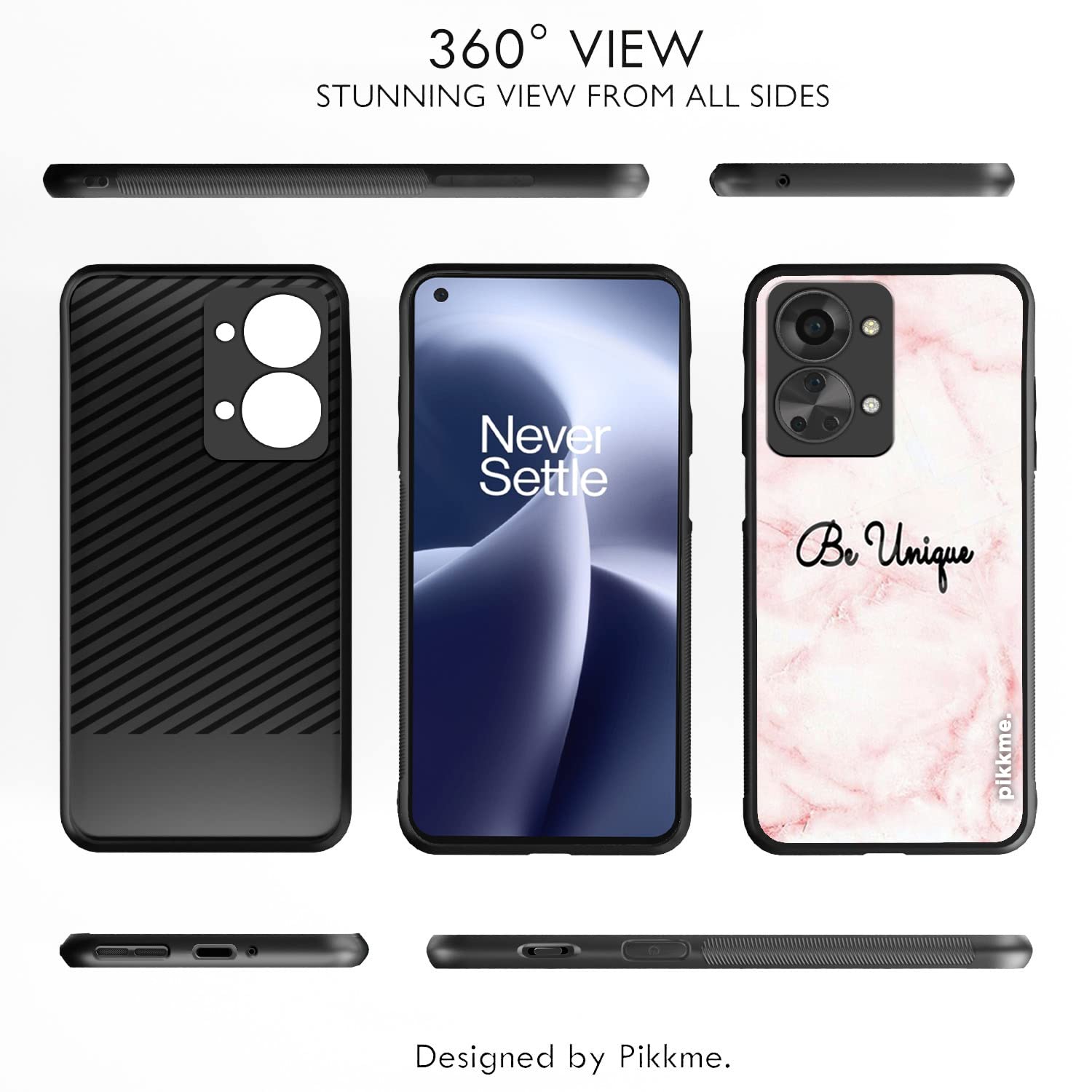 OnePlus Nord 2T 5G Hybrid back cover by Pikkme – photo 2