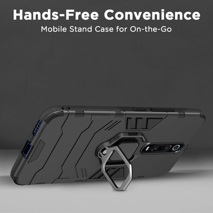 Pikkme Redmi k20 / K20 Pro D5 Tough Armor Back Cover | Black