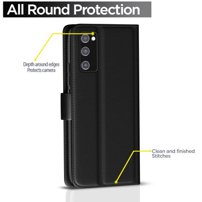 Pikkme black Wallet flip cover for Samsung S20 FE/S20 FE 5G – photo 4