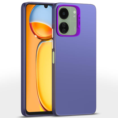 Pikkme  Redmi 13C 5G So Cool Matte Finish Back Cover (Purple)