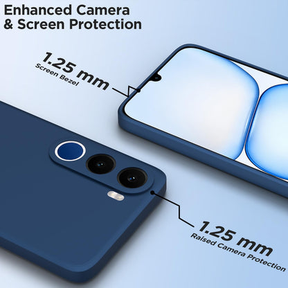 Pikkme Realme C100x Matte blue mobile back cover – photo 2