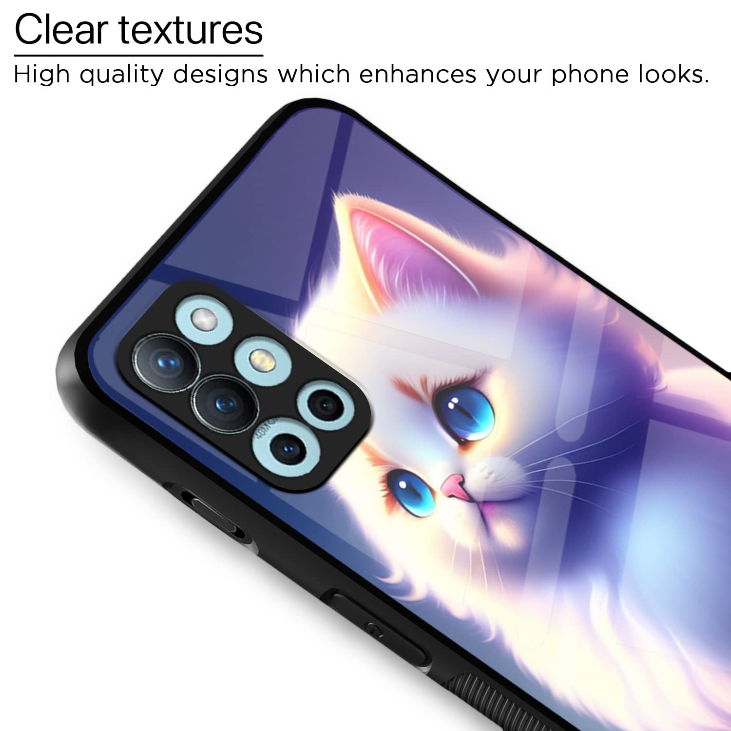 Pikkme Cat mobile cover for OnePlus 8T – photo 4