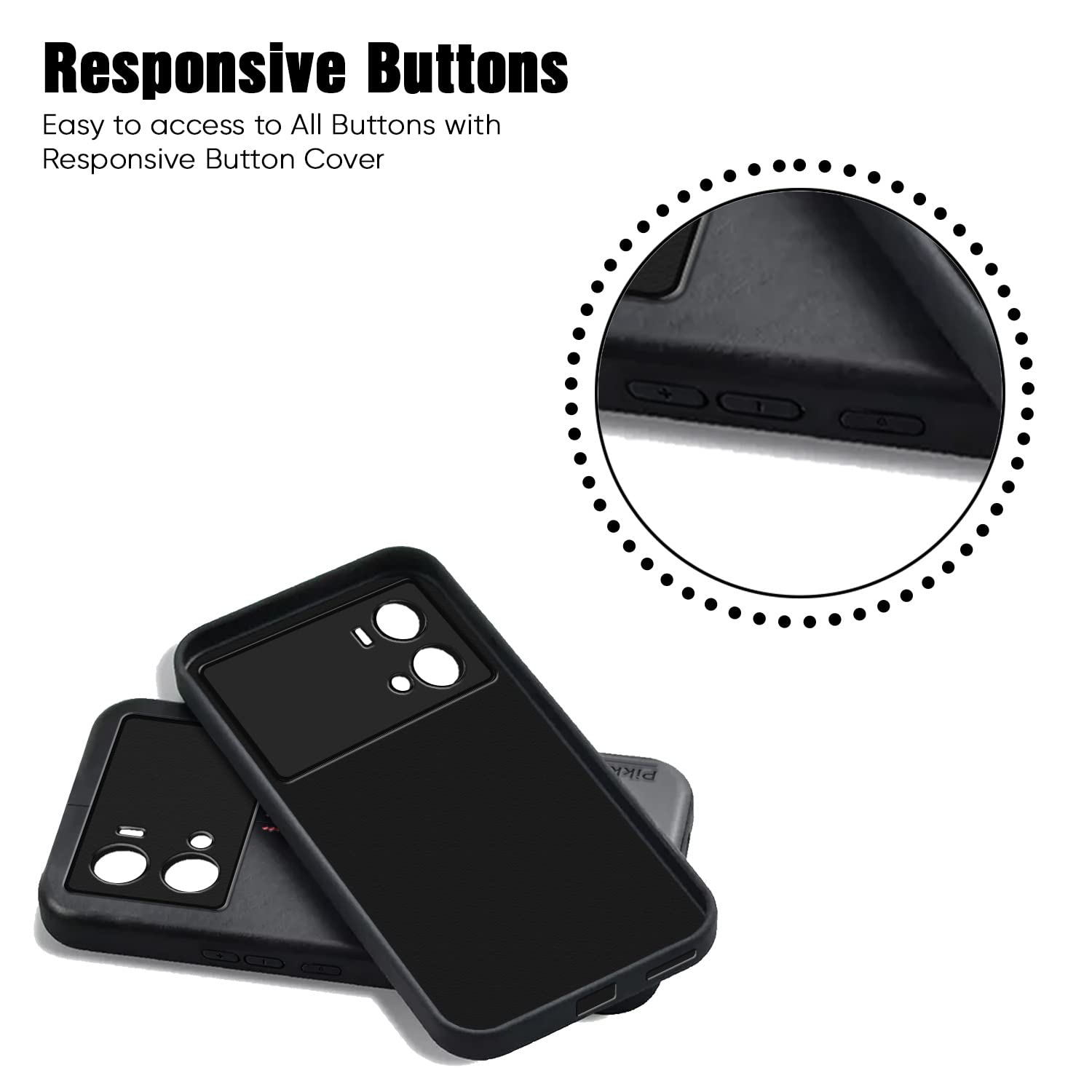 Pikkme iQOO 9 5G black phone cover – photo 4