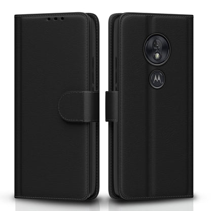 Black Wallet flip cover for Moto G6 Play – Pikkme