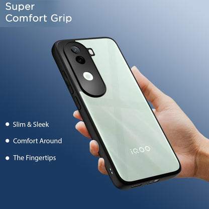 Vivo V40e/iQOO Z9s 5G back cover in black by Pikkme – photo 6