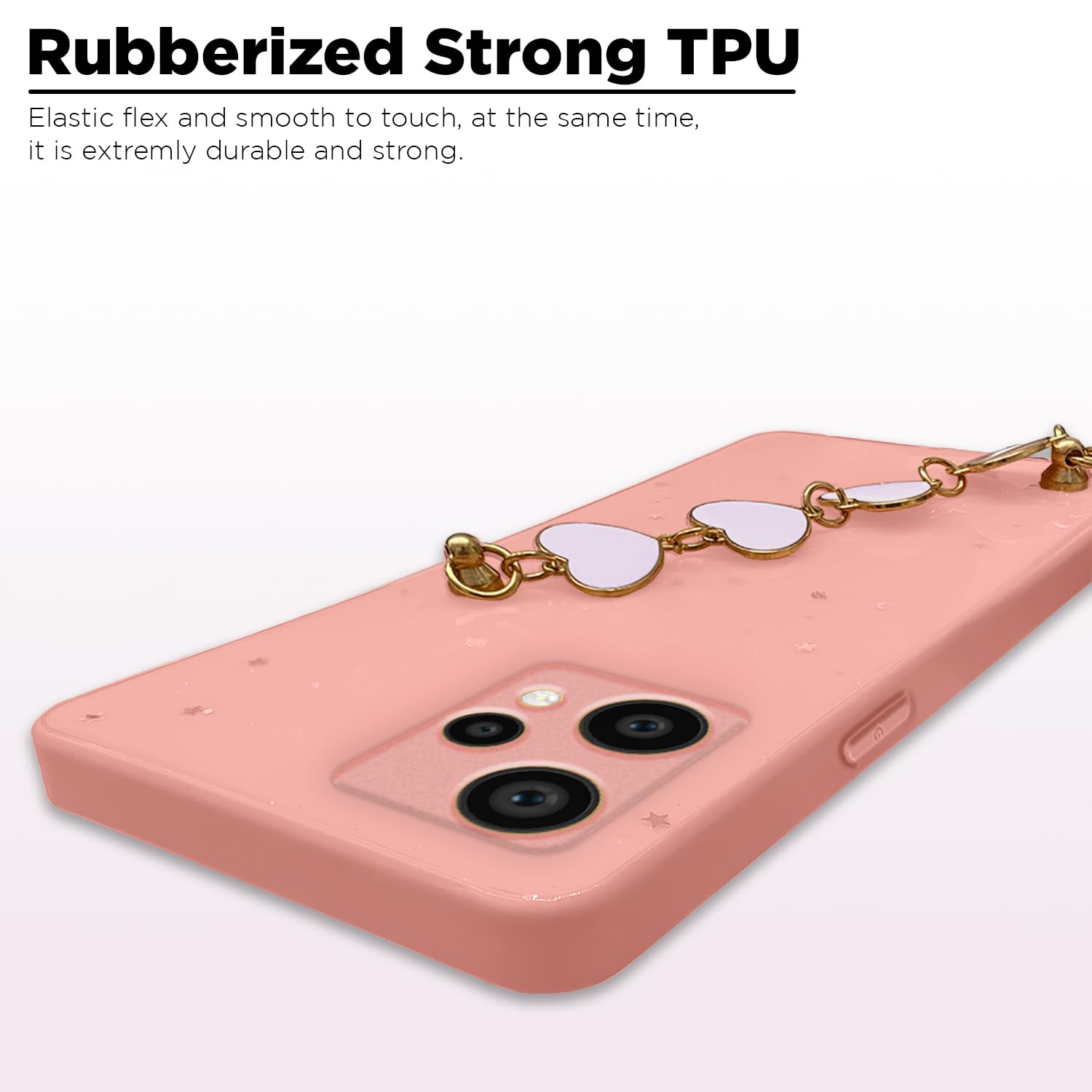 Realme 9 4G/9 Pro Plus 5G Chain mobile cover in pink by Pikkme – photo 5