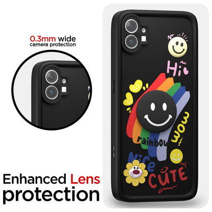 Nothing Phone 1 mobile back cover in black by Pikkme – photo 5