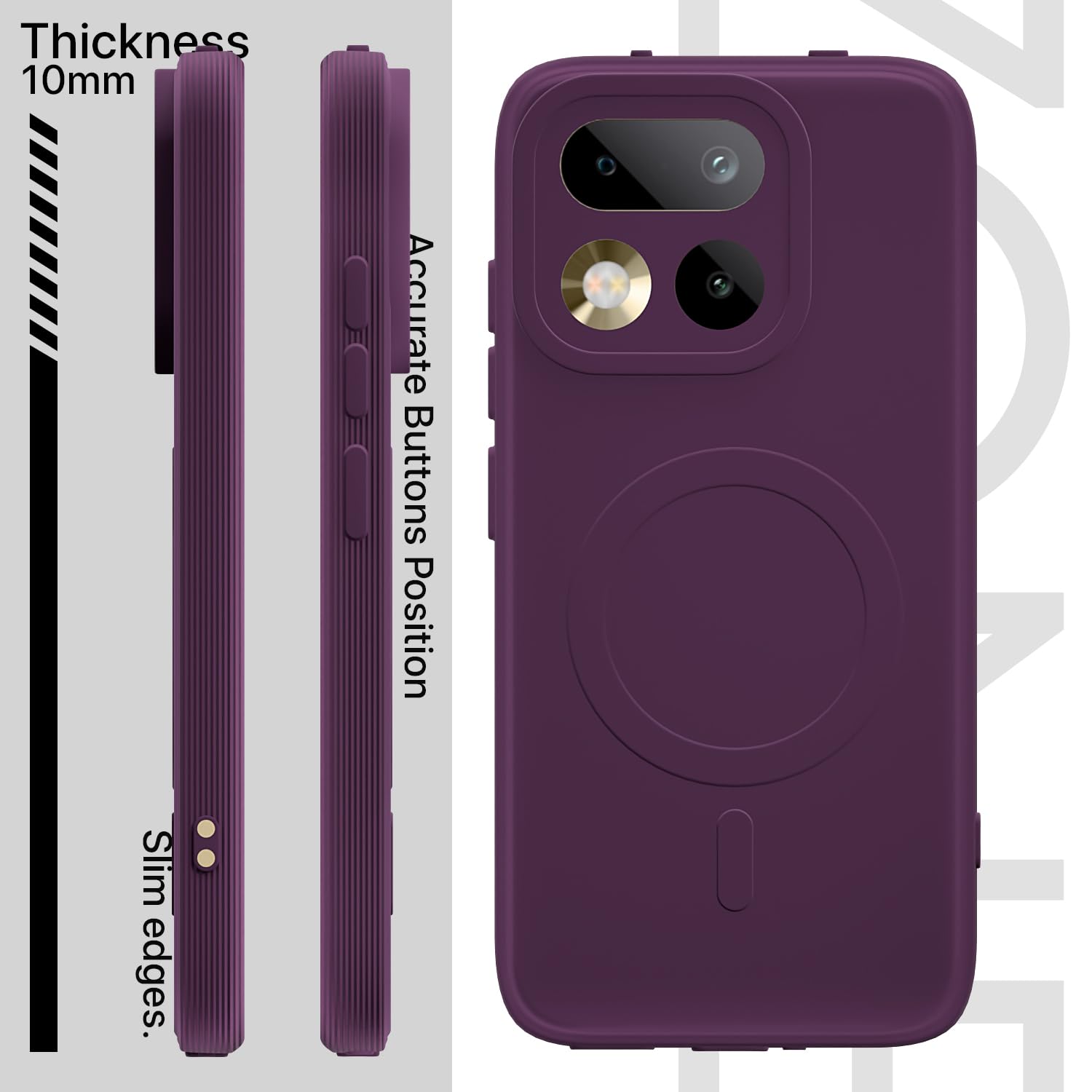 Pikkme Realme 16 Pro 5G purple phone cover – photo 3