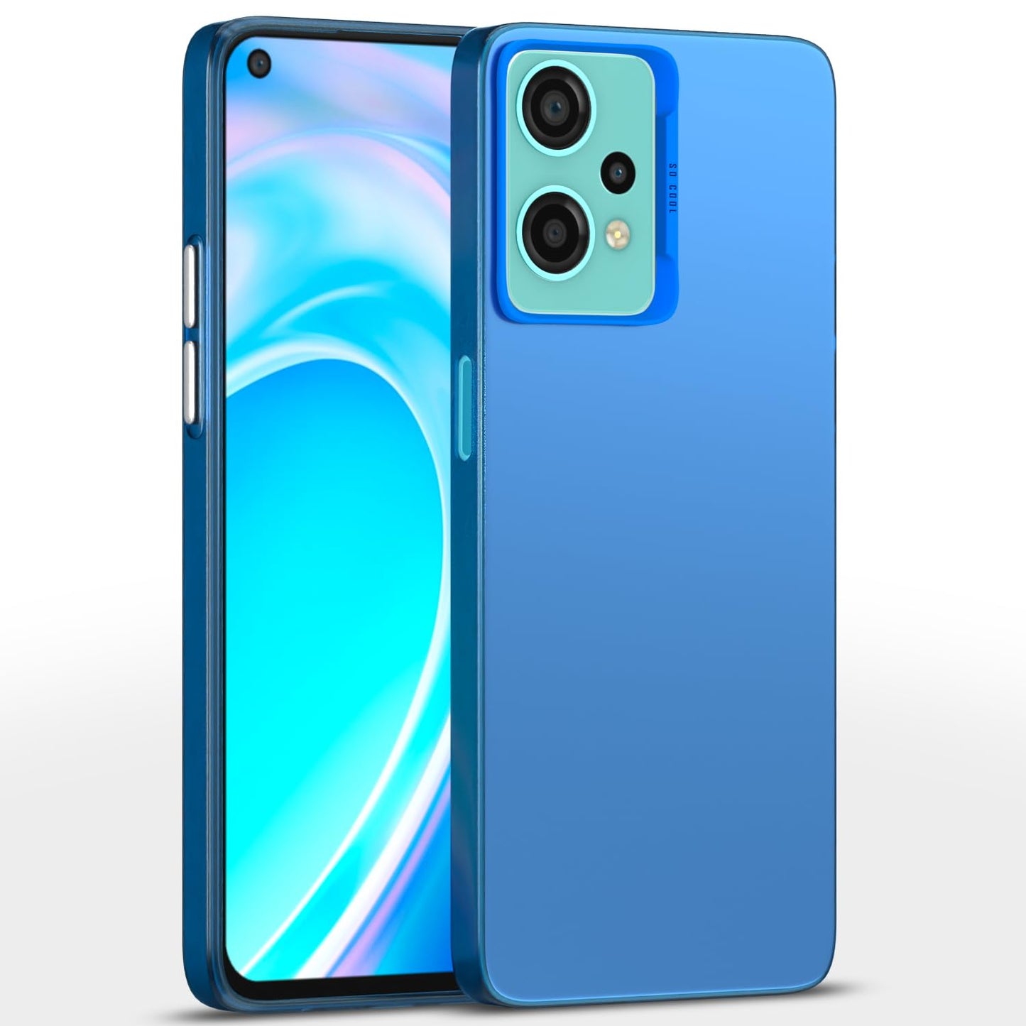 Pikkme OnePlus Nord Ce 2 Lite 5G So Cool Matte Finish Back Cover (Blue)