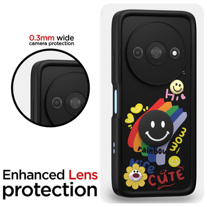 Pikkme black Soft Silicone phone cover for Redmi A3 (2024)/A3x/Poco C61 – photo 5