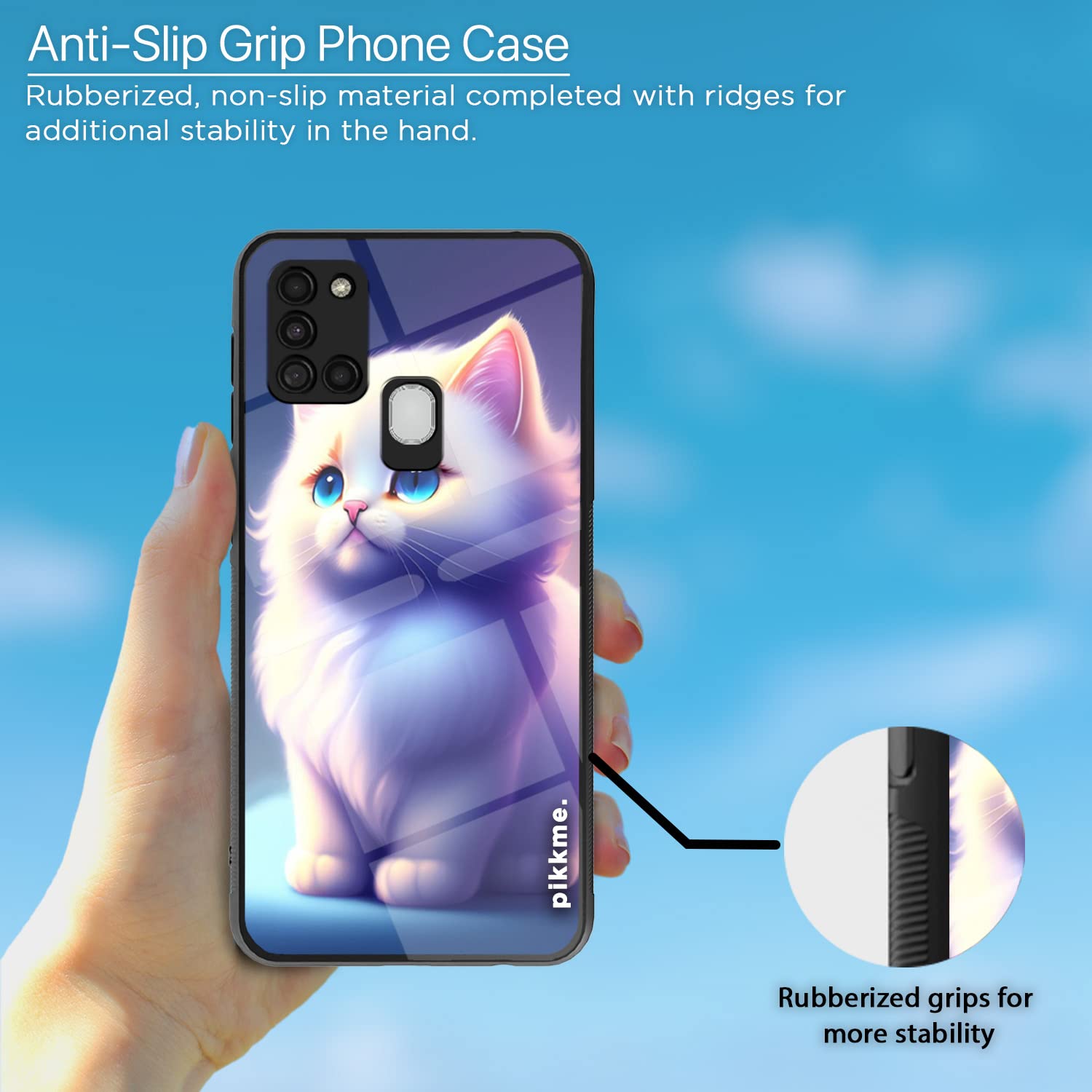 Pikkme Samsung A21s mobile back cover – photo 5