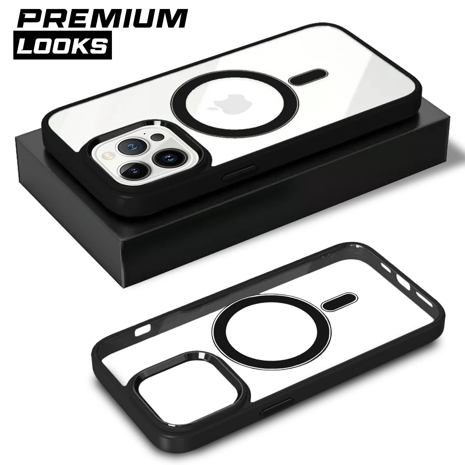 Black mobile back cover for iPhone 13 Pro – Pikkme – photo 8