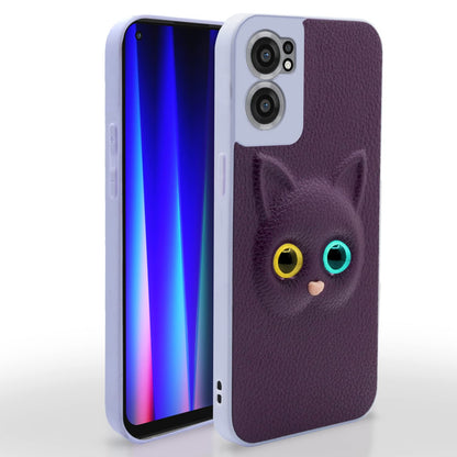 Purple Cat mobile cover for OnePlus Nord CE 2 5G – Pikkme