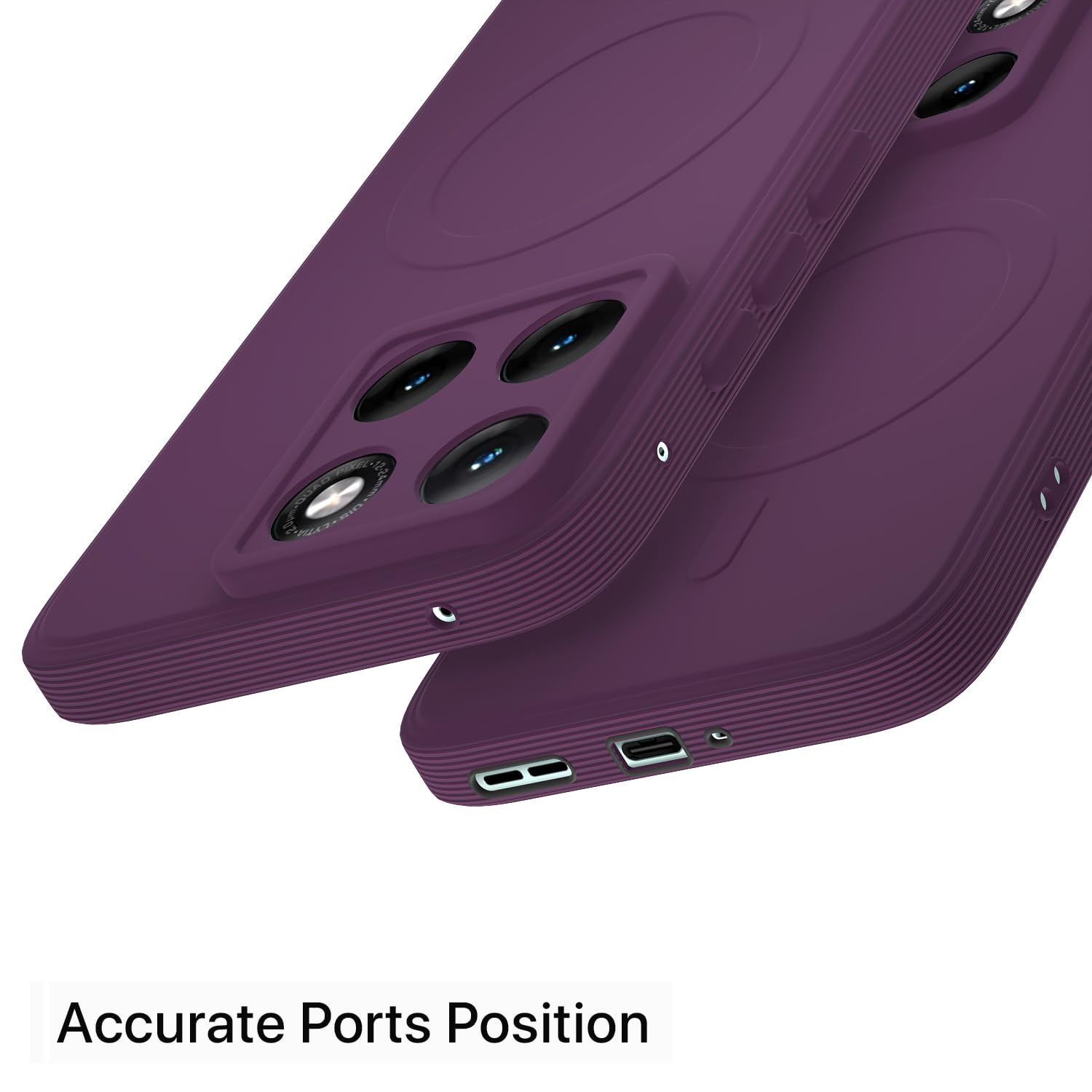 Purple MagSafe mobile cover for Moto Edge 70 Fusion 5G – Pikkme – photo 4