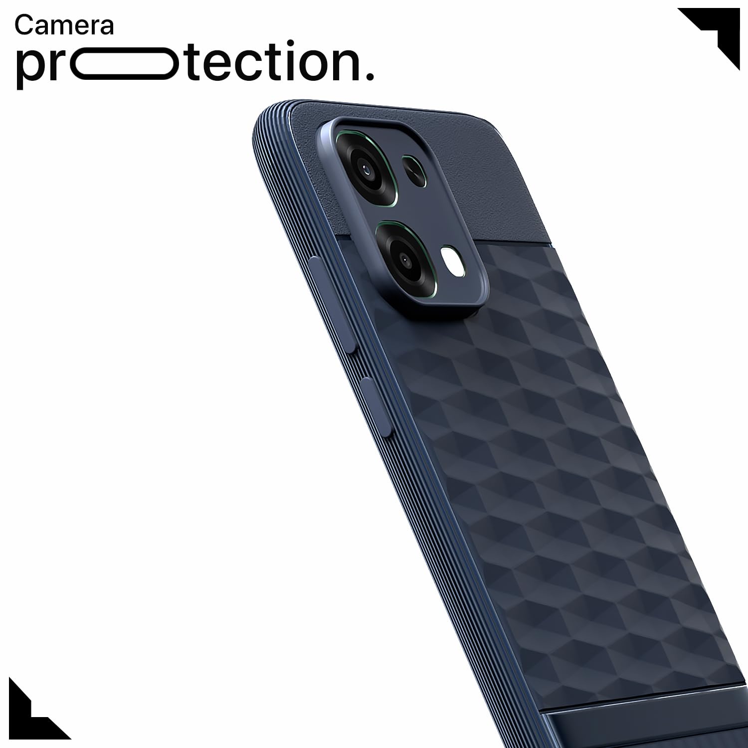 Pikkme blue Silicone mobile back cover for Oppo F31/F33 5G – photo 5