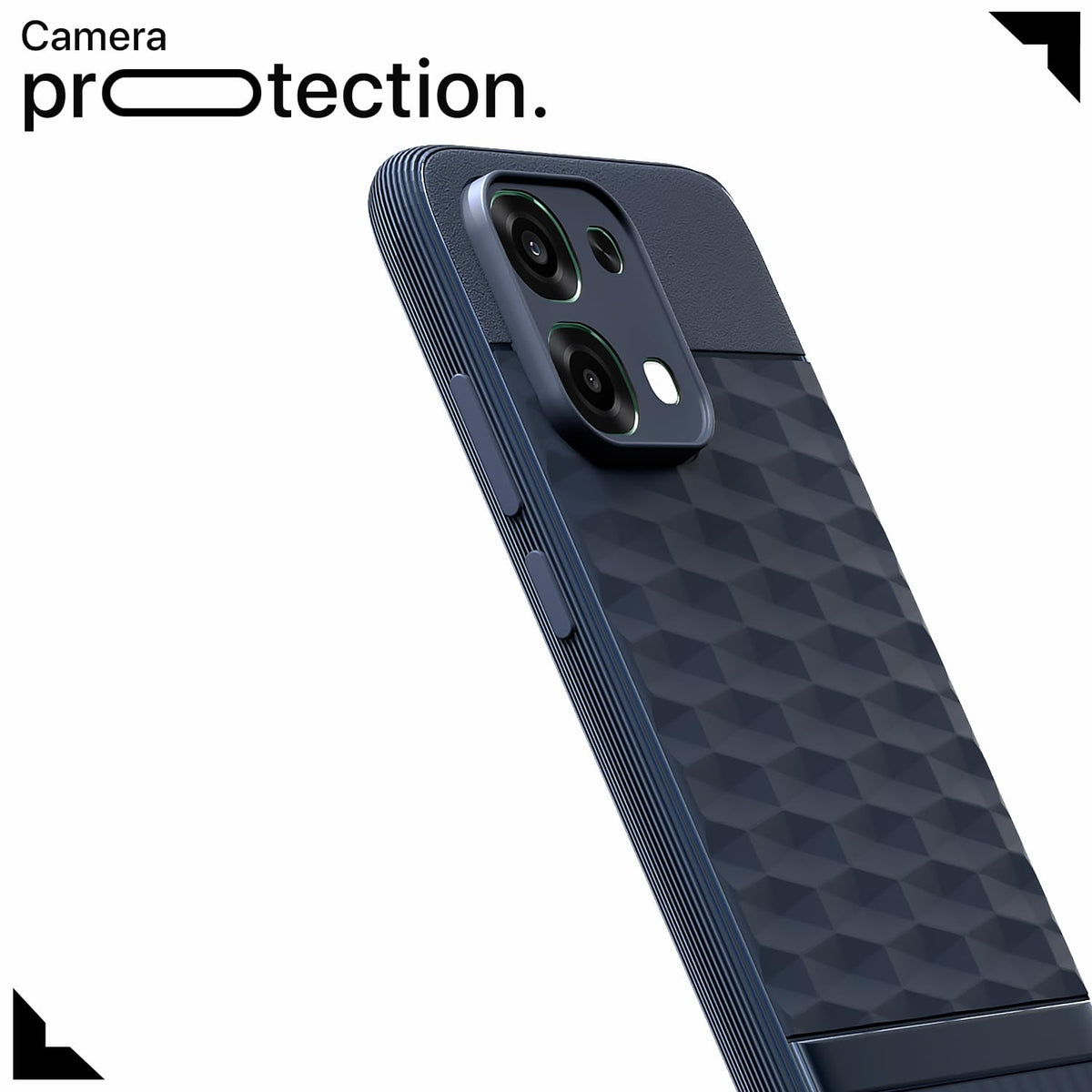 Pikkme blue Silicone mobile back cover for Oppo F31/F33 5G – photo 5