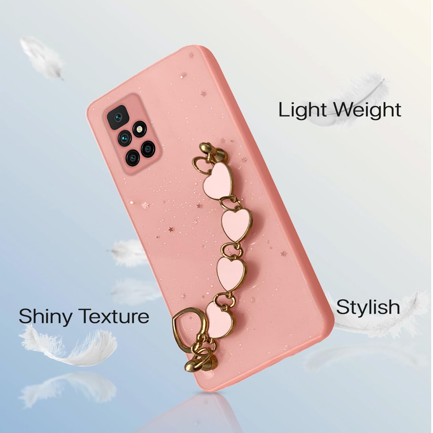 Redmi 10 Prime back cover in pink by Pikkme – photo 6