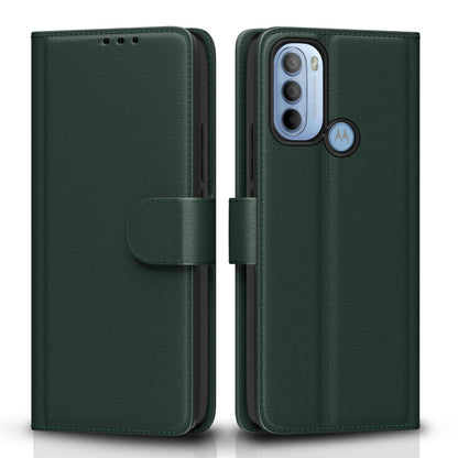 Green mobile flip cover for Moto G31 – Pikkme